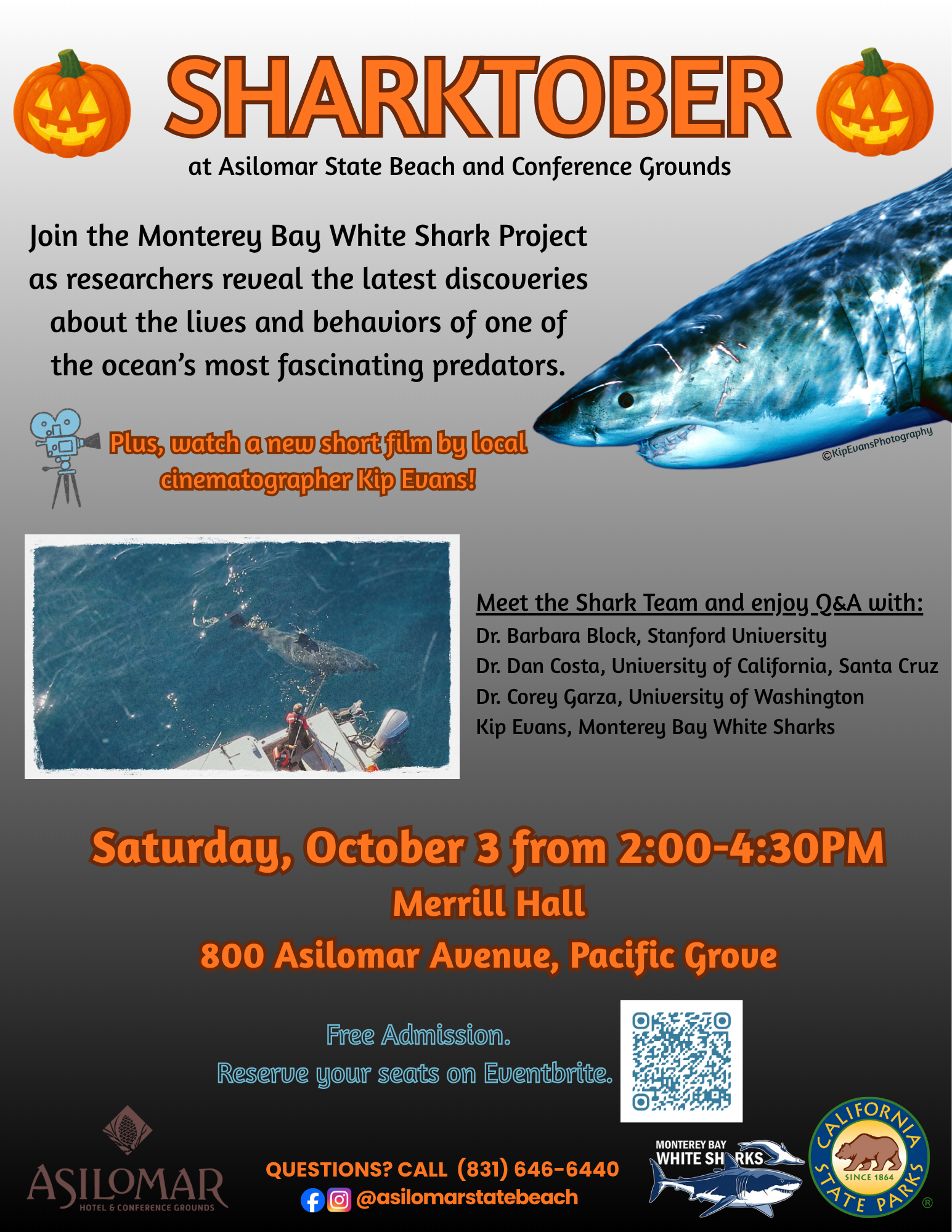 Sharktober flyer